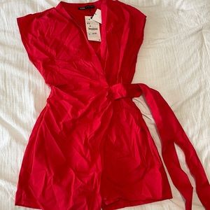 Zara Skort Romper NWT